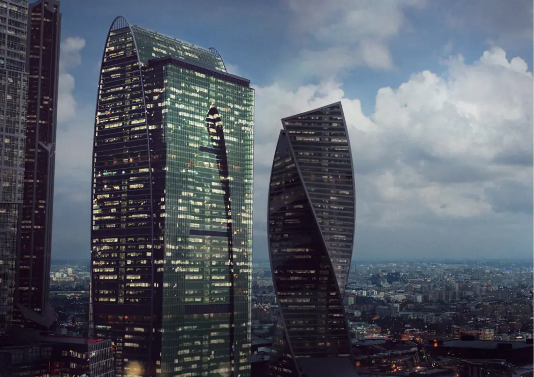 Business district