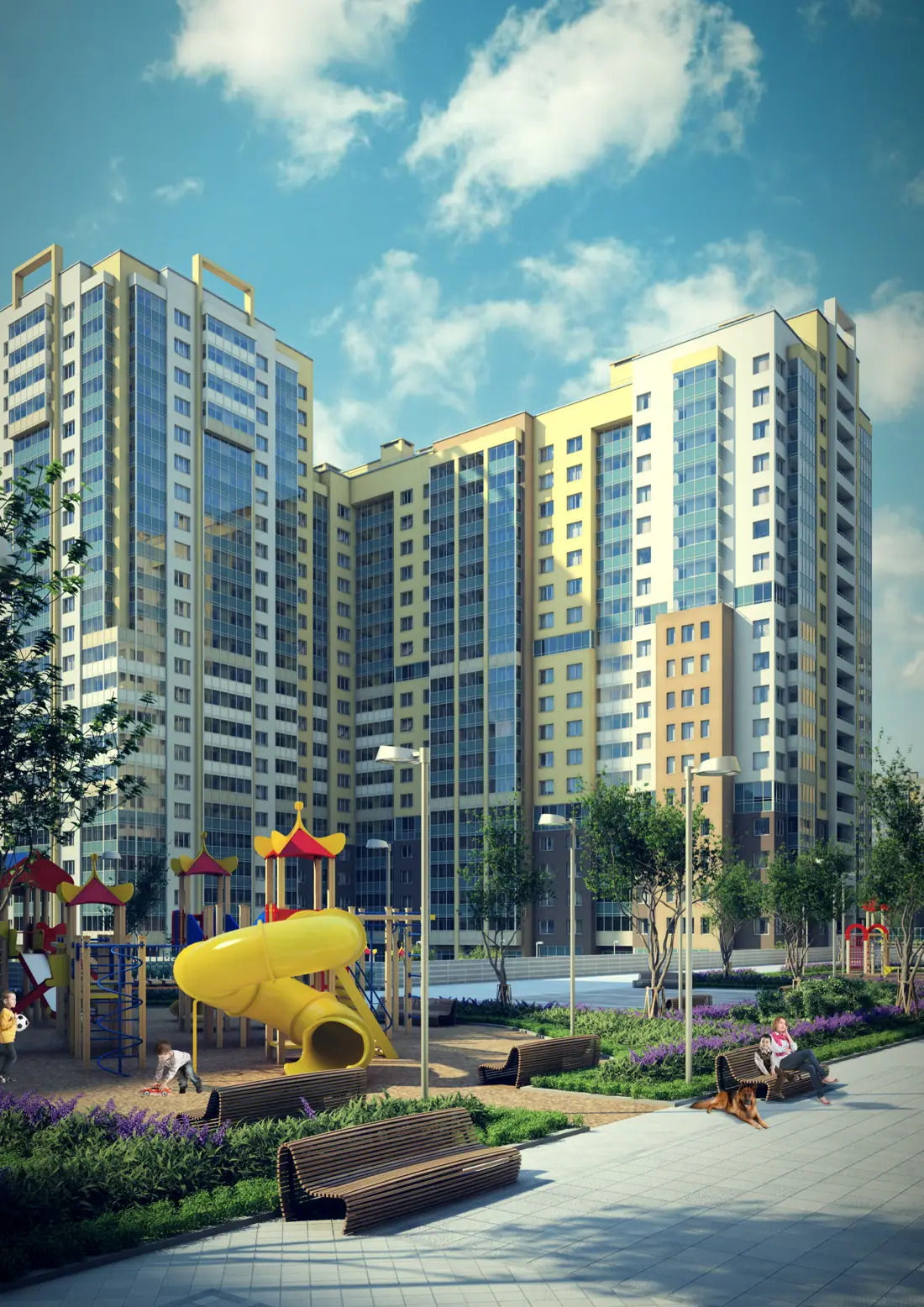 Residential towers