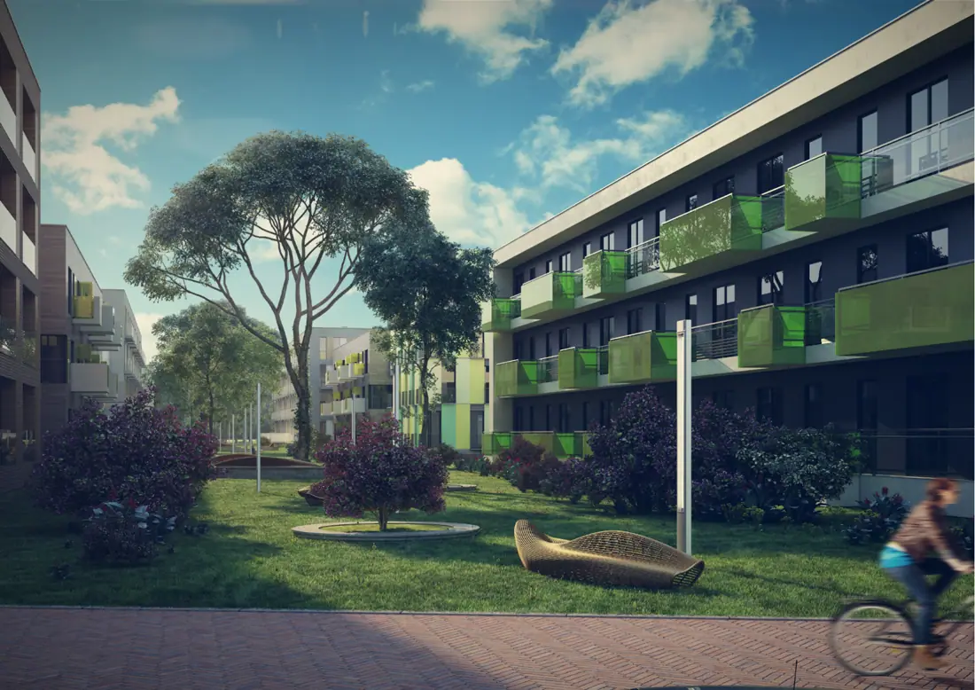 Green campus building